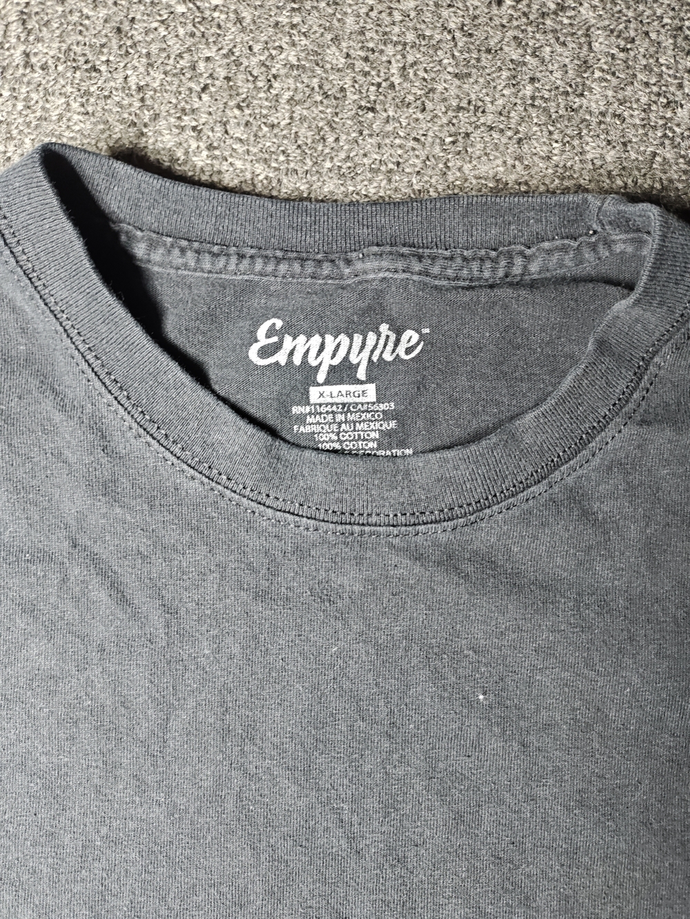 Empyre Black Graphic Palm Logo Tee - Men's Casual Shirt Size XL - Picture 3 of 9